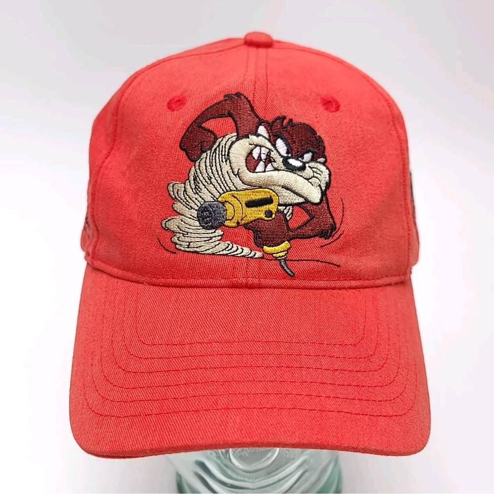 TAZ Tasmanian‎ Devil Adjustable Hat Cap NASCAR #29 Harvick Looney Tunes Vintage